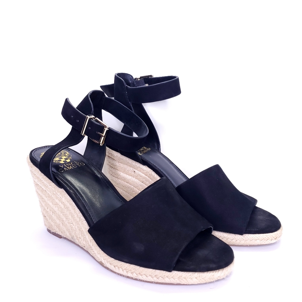 Vince Camuto Espadrilles Womens Size 9 Black